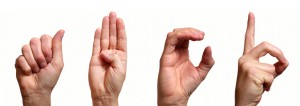 American Sign Language ASL Deaf ABCD